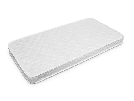 Single bed frame with mattress