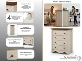 Walden 4-Drawer Tallboy
