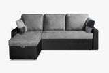 DS Salem Pull Out Sofa Bed with Storage - Grey