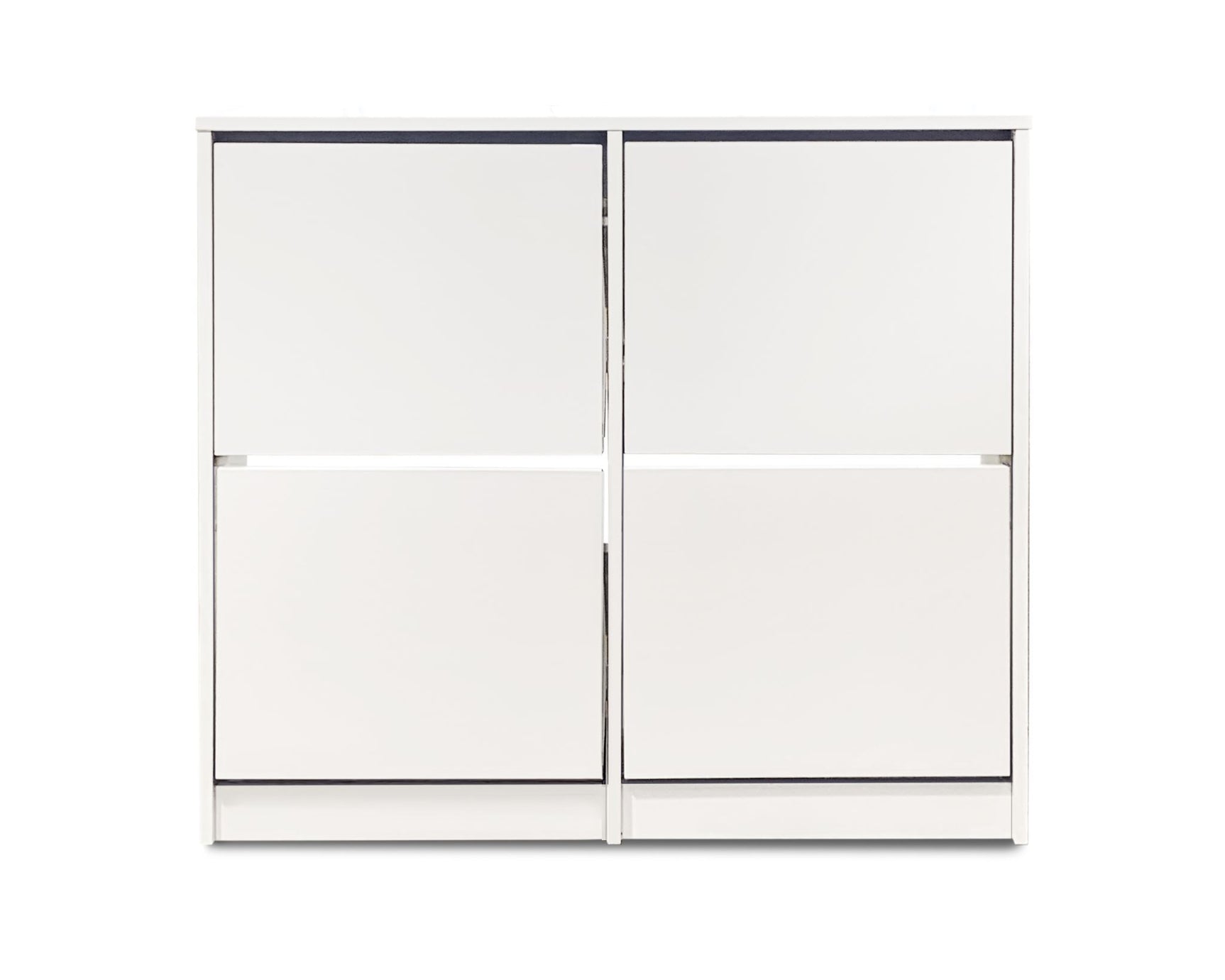 Enkel 4-Drawer Shoe Rack - White