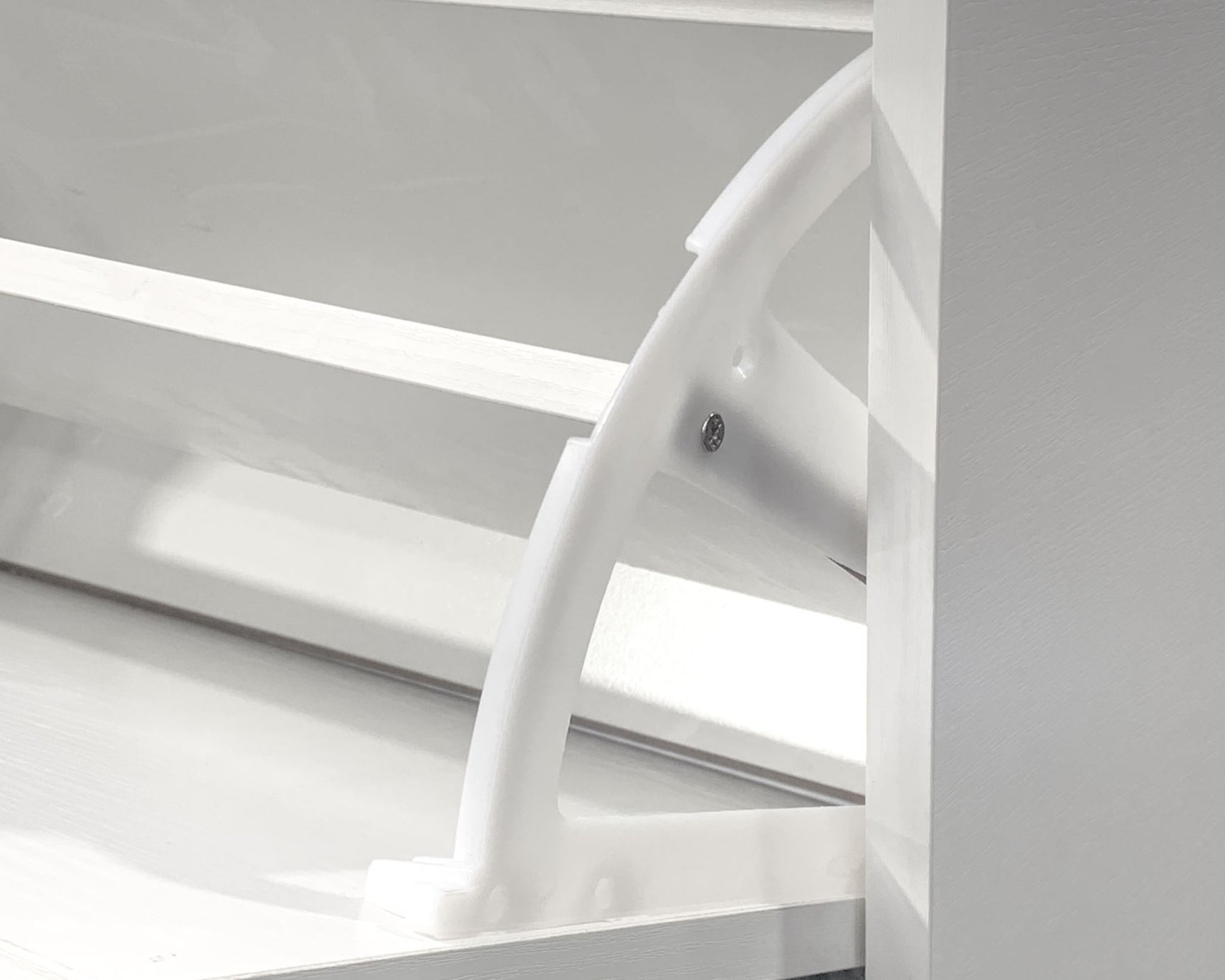 Enkel 4-Drawer Shoe Rack - White