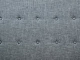 Freddy Linen Headboard Bluish Grey - Super King