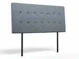 Freddy Linen Headboard Bluish Grey - Super King