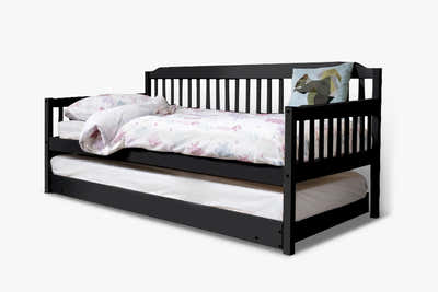 Karlan Daybed with Trundle - Black