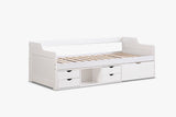 Herb Daybed with Drawers - White