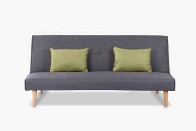 Staten Linen Sofa Bed - Grey