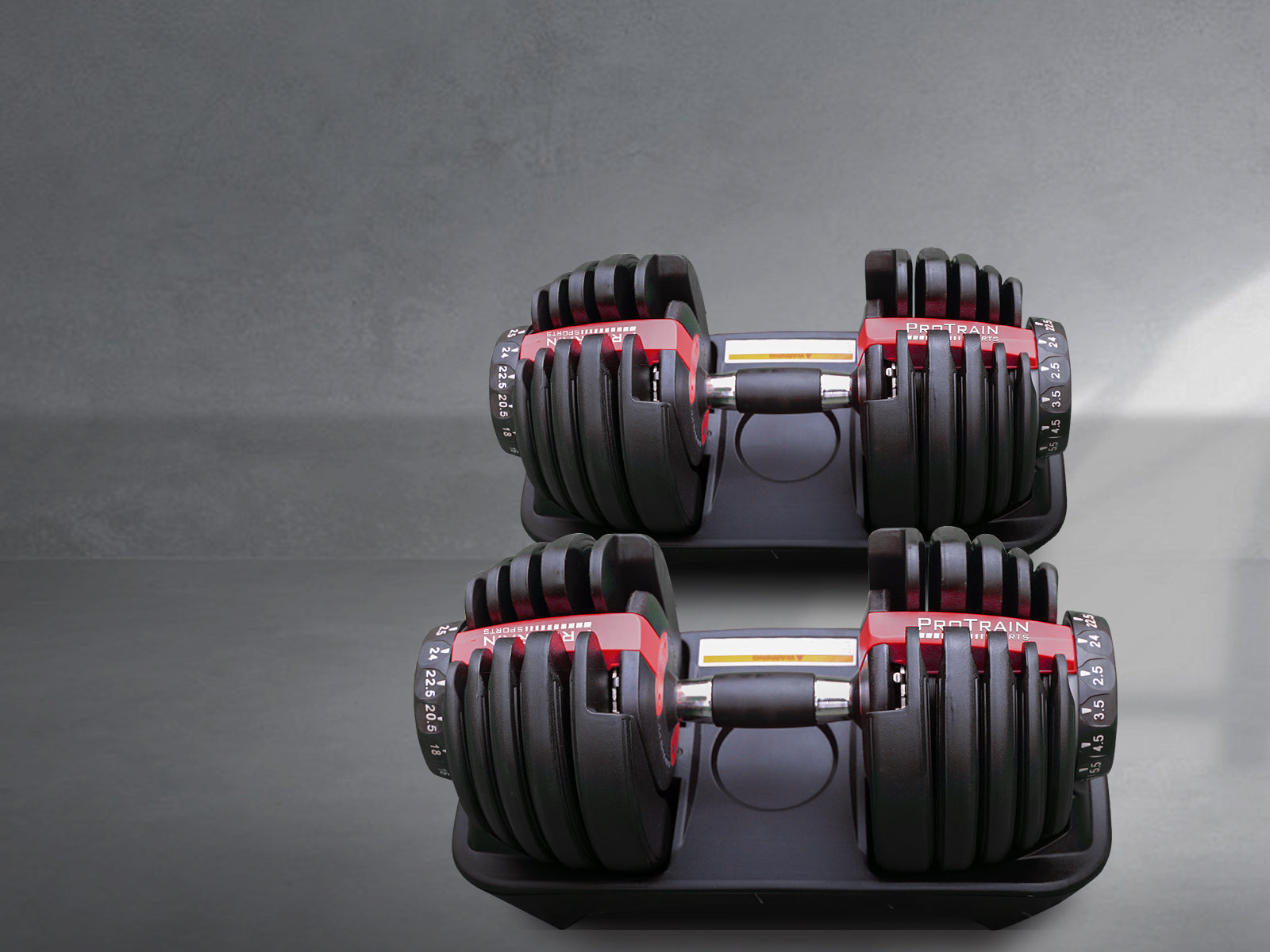 Pair Adjustable Dumbbells 24KG