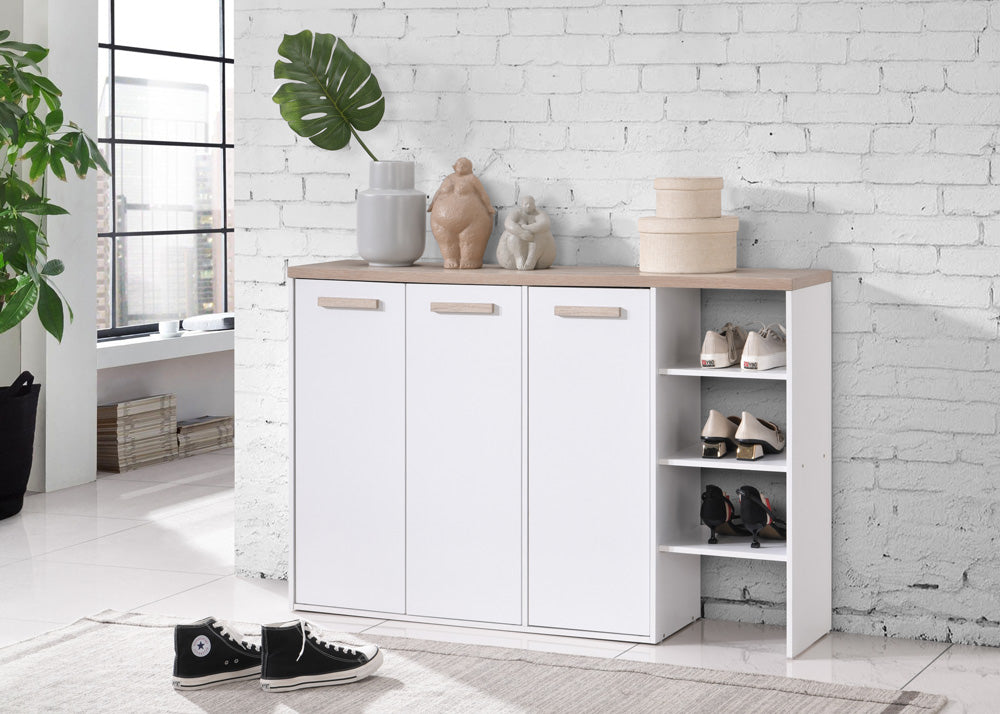 Orewa Shoe Cabinet With Opened Shelf