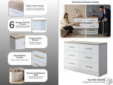 DS Orewa 6-Drawer Lowboy
