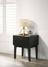 Samuel Bedside Black
