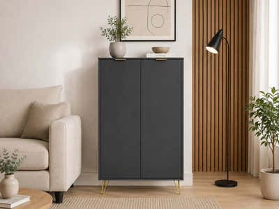 Zinnia 2-Door Shoe Storage Cabinet