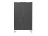 Zinnia 2-Door Shoe Storage Cabinet