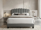 Innogen Bed Frame Grey - Queen