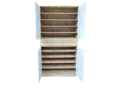 Teasel 4-Door Tall Shoe Cabinet with Drawer