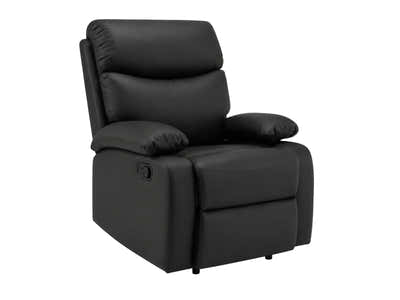 Giselle Recliner Chair PU - Black
