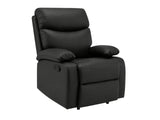 Giselle Recliner Chair PU - Black