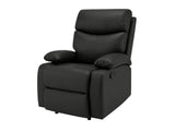 Giselle Recliner Chair PU - Black