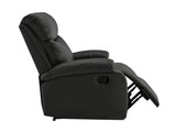 Giselle Recliner Chair PU - Black