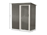 Galvanized Steel Garden Shed 3ft x 5ft
