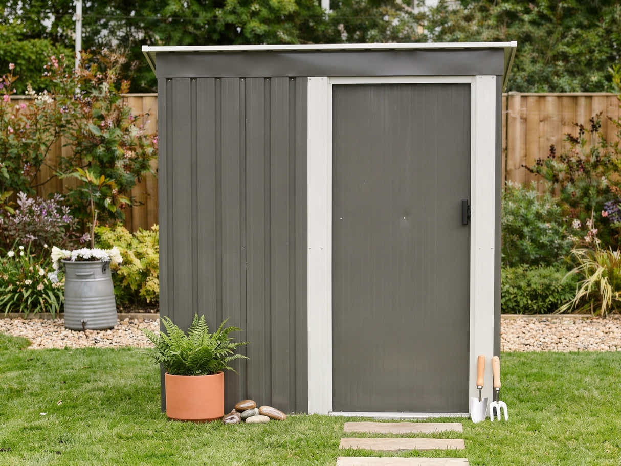 Galvanized Steel Garden Shed 3ft x 5ft