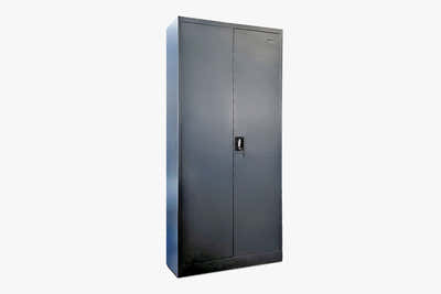 Lockable Steel Garage Storage Cabinet - 165 cm