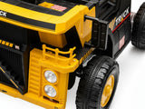 Kids Ride On Dump Truck - Yellow