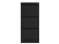 3-Drawer File Cabinet - Black