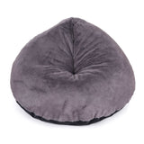 Indoor Foam Bag Leaf Shape Grey