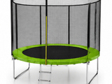 Trampoline Lime with Outside Net - 8ft