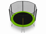 Trampoline Lime with Outside Net - 8ft