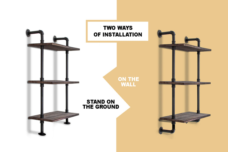 Pipe Shelf 3Tier