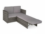 2-Piece Outdoor Sofa Set - Grey