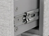 Delani 3-Drawer Chest - Grey