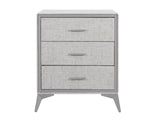 Delani 3-Drawer Chest - Grey