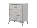Delani 3-Drawer Chest - Grey