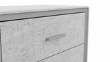 Delani 6-Drawer Lowboy - Grey