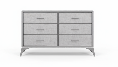 Delani 6-Drawer Lowboy - Grey
