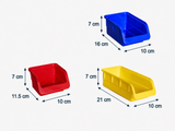 88 Parts Wall-Mounted Storage Bin Rack