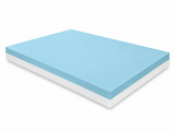 Memory Foam Mattress Topper 8 cm Blue – King