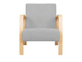 Bentwood Linen Sofa - Grey