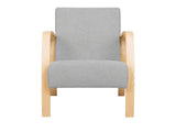 Bentwood Linen Sofa - Grey