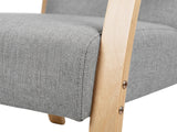 Bentwood Linen Sofa - Grey