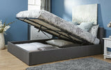 Bass Storage Bed Frame Grey - Double