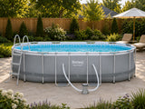 Bestway Power Steel Oval Pool 4.27m x 2.5m