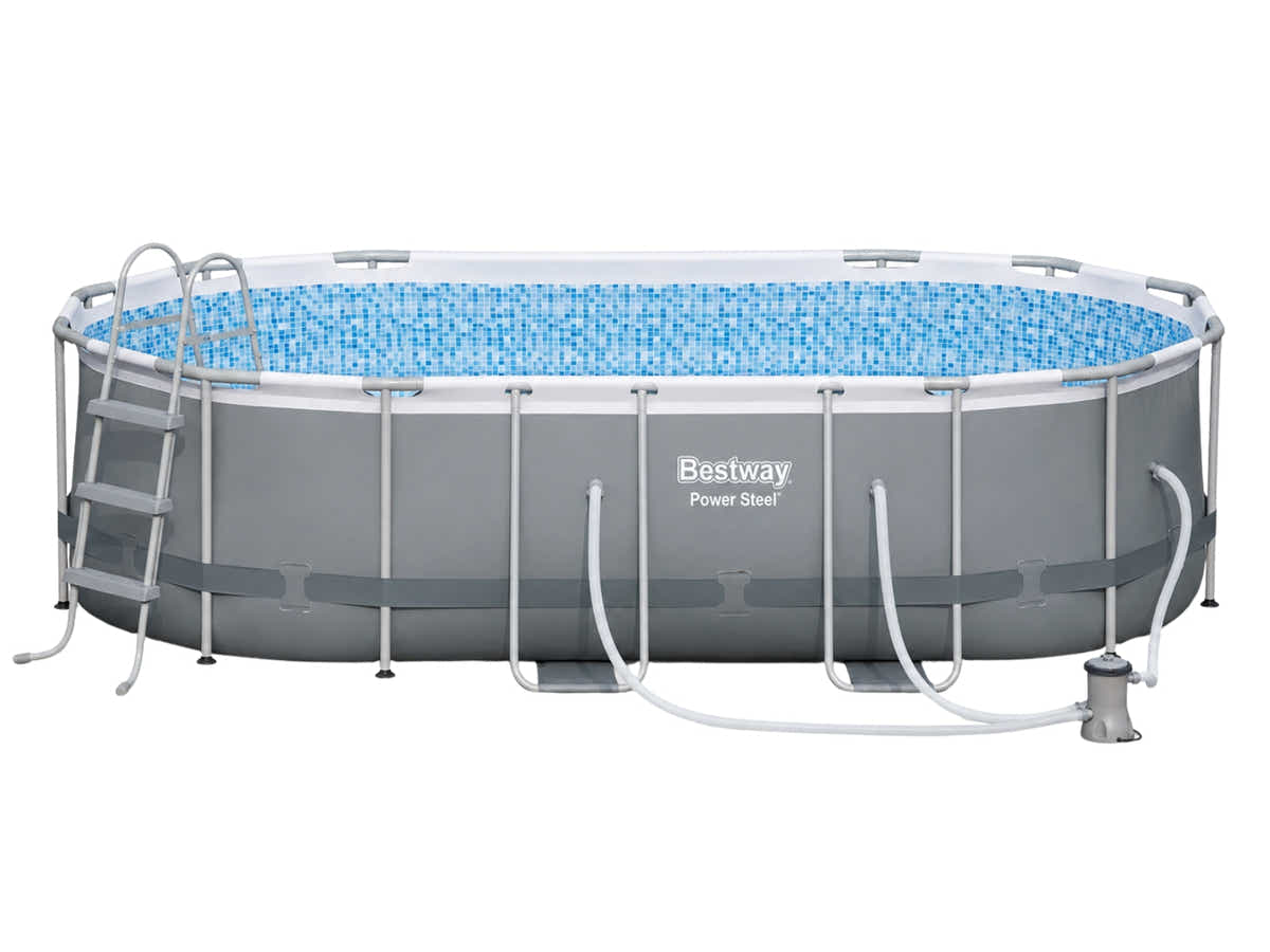 Bestway Power Steel Oval Pool 4.27m x 2.5m