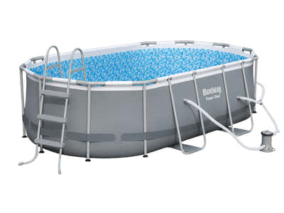 Bestway Power Steel Oval Pool 4.27m x 2.5m