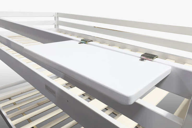 Polli Mid-Sleeper Bunk Bed - White