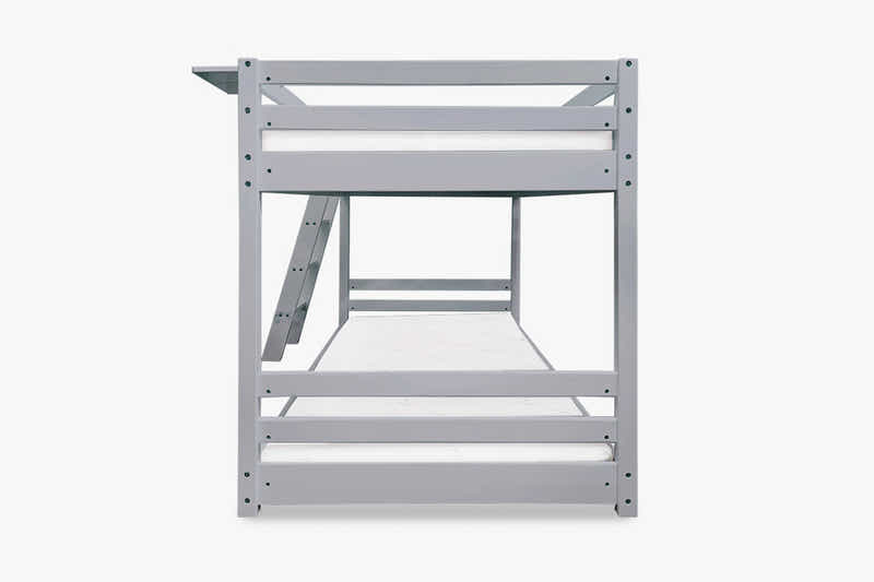 Polli Mid-Sleeper Bunk Bed - Grey