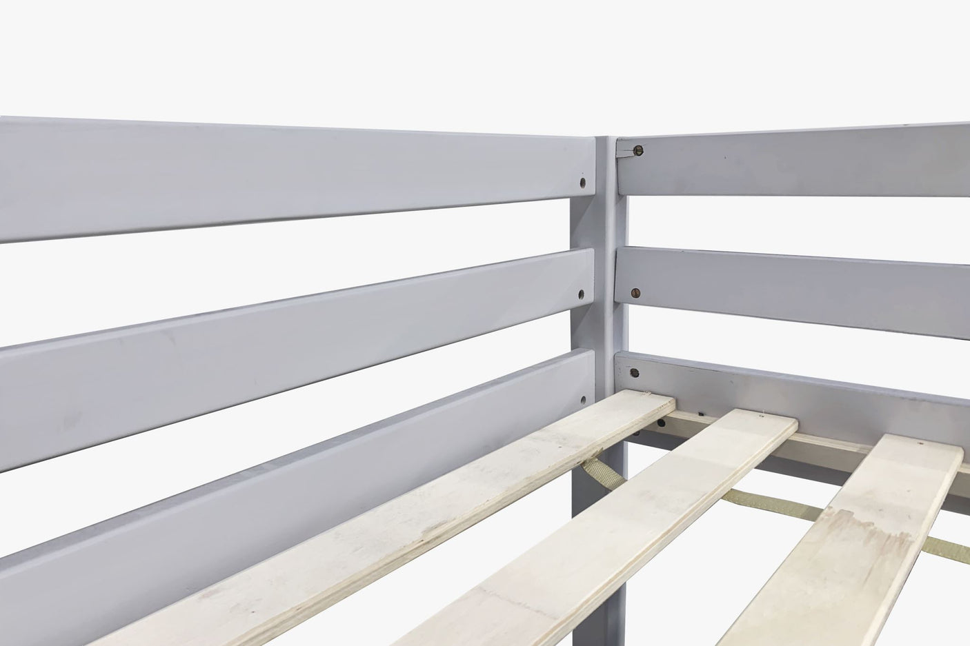 Polli Mid-Sleeper Bunk Bed Grey