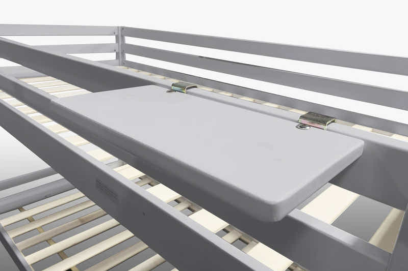 Polli Mid-Sleeper Bunk Bed - Grey